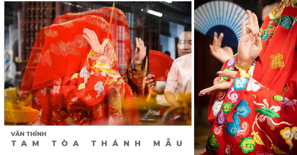 Van thinh Tam toa Thanh Mau