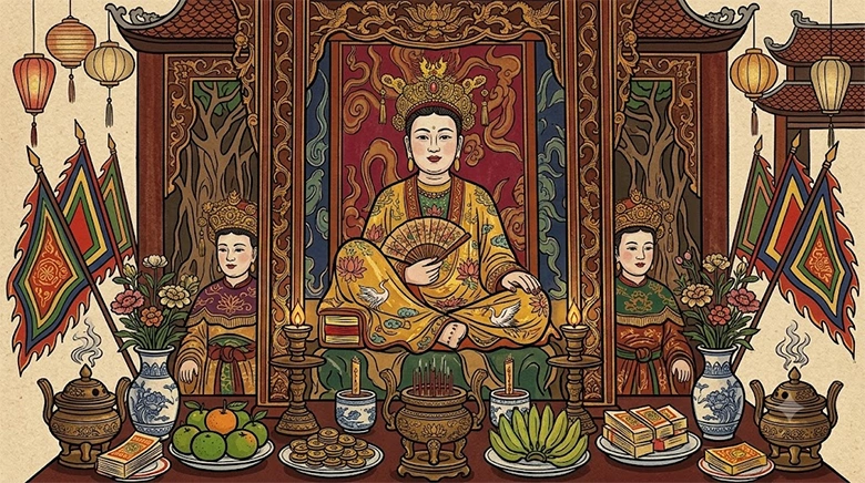 Ban van Chau Ba De Nhat Thuong Thien