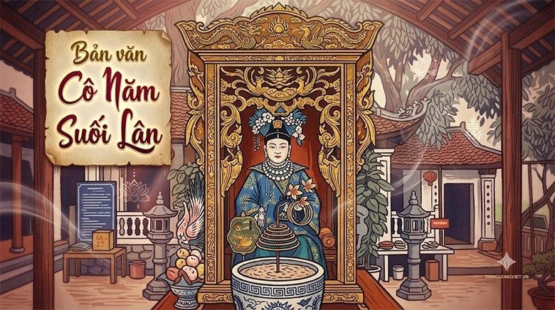 ban van Co Nam Suoi Lan
