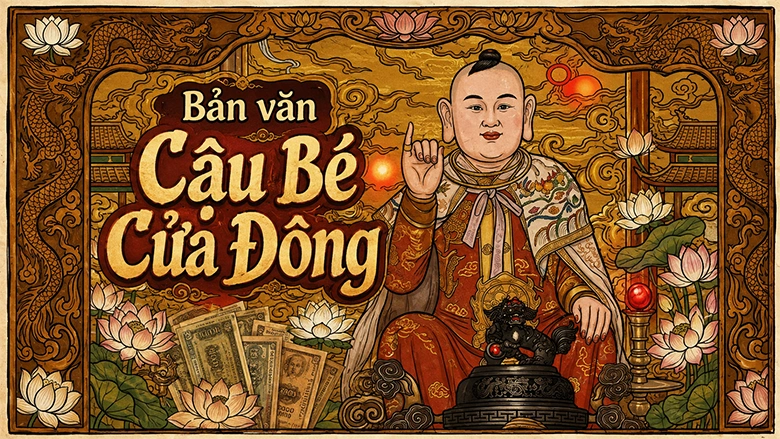 Bản văn Cậu Bé Cửa Đông : Văn thỉnh Cậu Bé Cửa Đông hay nhất