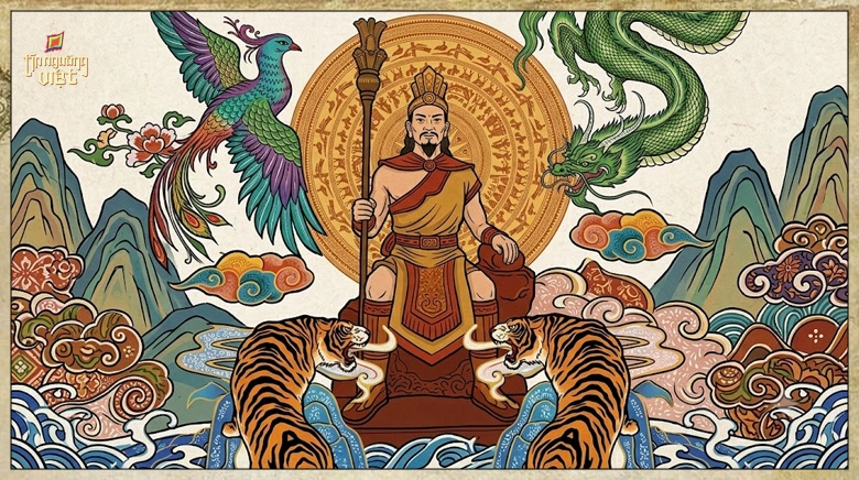 Bản Văn Vua Cha Nhạc Phủ : Văn thỉnh Tản Viên Sơn Thánh