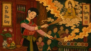 Sự tích Cô Bé Đèo Kẻng: Vị thánh cô linh thiêng chốn xứ Lạng