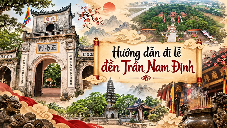 Huong dan di le den Tran Nam Dinh