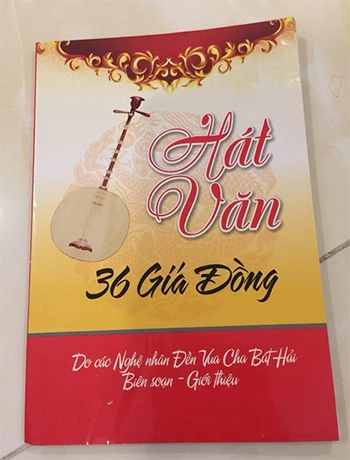 Sách Hát văn 36 Giá Đồng
