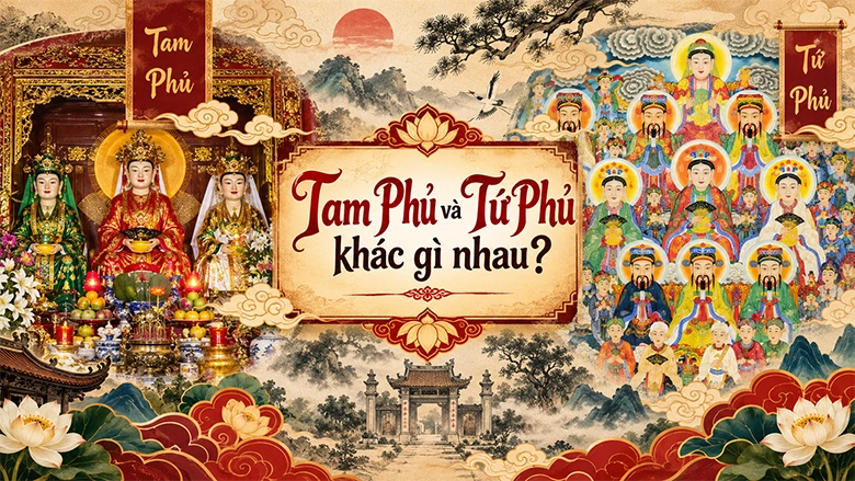 Tam Phủ và Tứ Phủ khác gì nhau? Khác biệt & Mối liên hệ